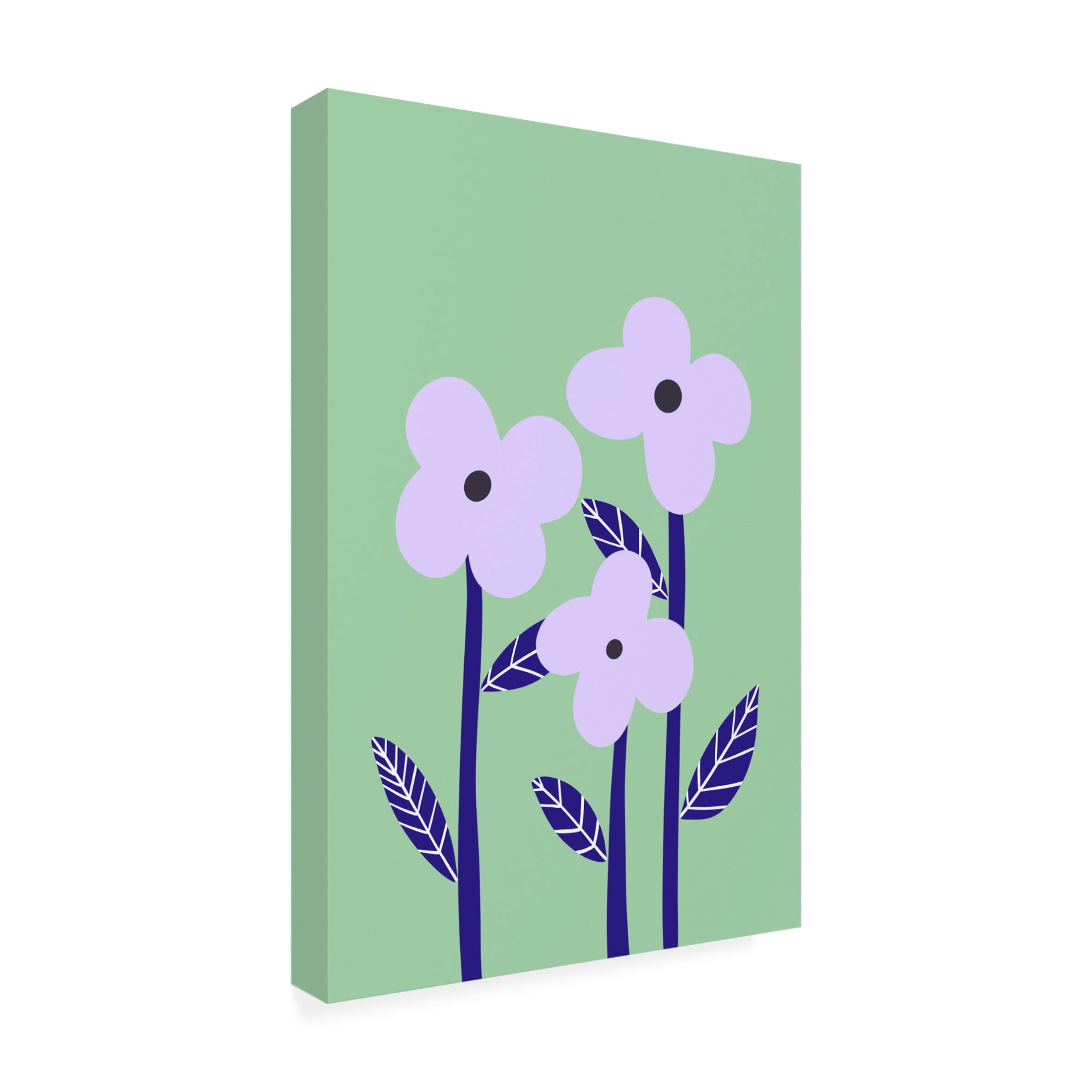 Trademark Fine Art Athene Fritsch Lilac Flowers Canvas Wall Art