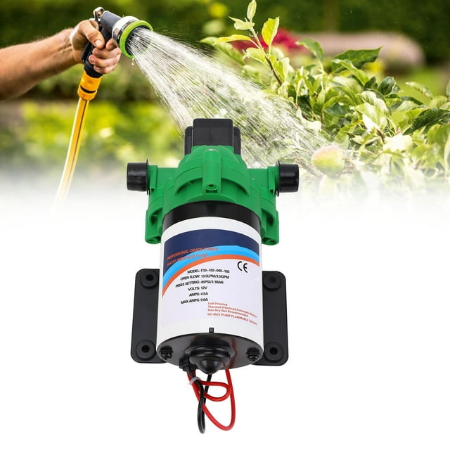 RV Fresh Water Pump, Quiet Self Priming RV Water Pump for RV Marine Yacht Caravan