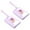 Purple, variant on Handheld Carpet Sweeper, Double Roller Short Handle Dust Cleansing Brush Manual Sweeping Brush for Bed Clothes Desktop Carpet Sofa, 2pcs