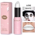 thumbnail image 1 of Fiudx Lápiz Labial Mate, Fórmula Vibrante de 6 Colores de Larga Duración, Funda Fácil de Llevar, Textura Suave E Impermeable, Maquillaje para Eventos Deportivos, Fiestas de Halloween, Mejora La Conce, 1 of 3