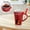 Red 3X6, variant on Chocolate Fondue Cup Household Ceramic Cheese Melting Stove Candle Heating Stove Cup, Xinsrenus Under $5! Chocolate Fondue Cup Household Ceramic