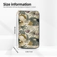 thumbnail image 2 of Leather Thin Slim Wallets for Women Men - Parrot Bird Tropical Plant Clutch Card Wallet for Women Men with Zipper, 2 of 7