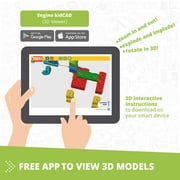 Creative Engineering 10 in 1- MAKER JUNIOR: STEM Building Toys for Kids Ages 4+ (10 Models to Build)