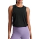 thumbnail image 2 of Musculosa CRZ YOGA de Algodón Pima sin Mangas Negra XS, 2 of 8
