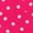 Shocking Pink, variant on 1.5" Grosgrain Ribbon White Dots 789 Maroon 5 Yard HBC Brand