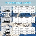 thumbnail image 6 of OROOTL Ice Cleats Walk Traction Cleats Crampons for Hiking Boots Snow Shoes, Non Slip Ice Cleats for Shoes and Boots Men Women, 6 of 6
