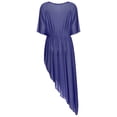 thumbnail image 4 of Aislor Robe Grande Taille pour Femmes Robe de Plage Bikini Robe de Couverture Maillot de Bain Robe Transparente Maillot de Bain Bleu Marine 3TG, 4 of 5
