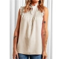 thumbnail image 1 of Camiseta sin mangas para mujer,Camiseta sin mangas de verano para mujer, camiseta sin mangas, camisas casuales sin mangas, funcionalidad inteligente, 1 of 6