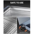 thumbnail image 6 of LEGACY HEATING Cyberpit One 25 inch Slatted, Stainless Steel Smokeless Fire Pit, Wood Burning Fireplaces w/ Pull-Out Ash Pan,Carry Handle Bonfire, 6 of 8