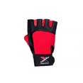 thumbnail image 3 of Weight Lifting Gloves Leather Fitness Training Gym Straps Workout Red G2R (S), 3 of 4