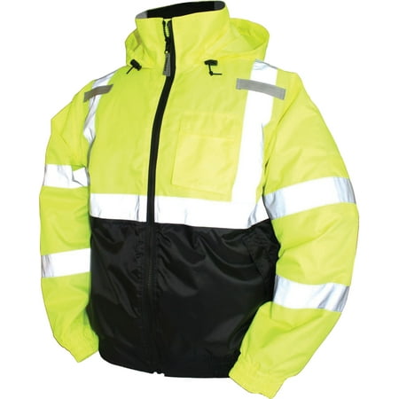 Tingley Rubber Corp.-Bomber Ii High Visibility Waterproof Jacket- Lime Green