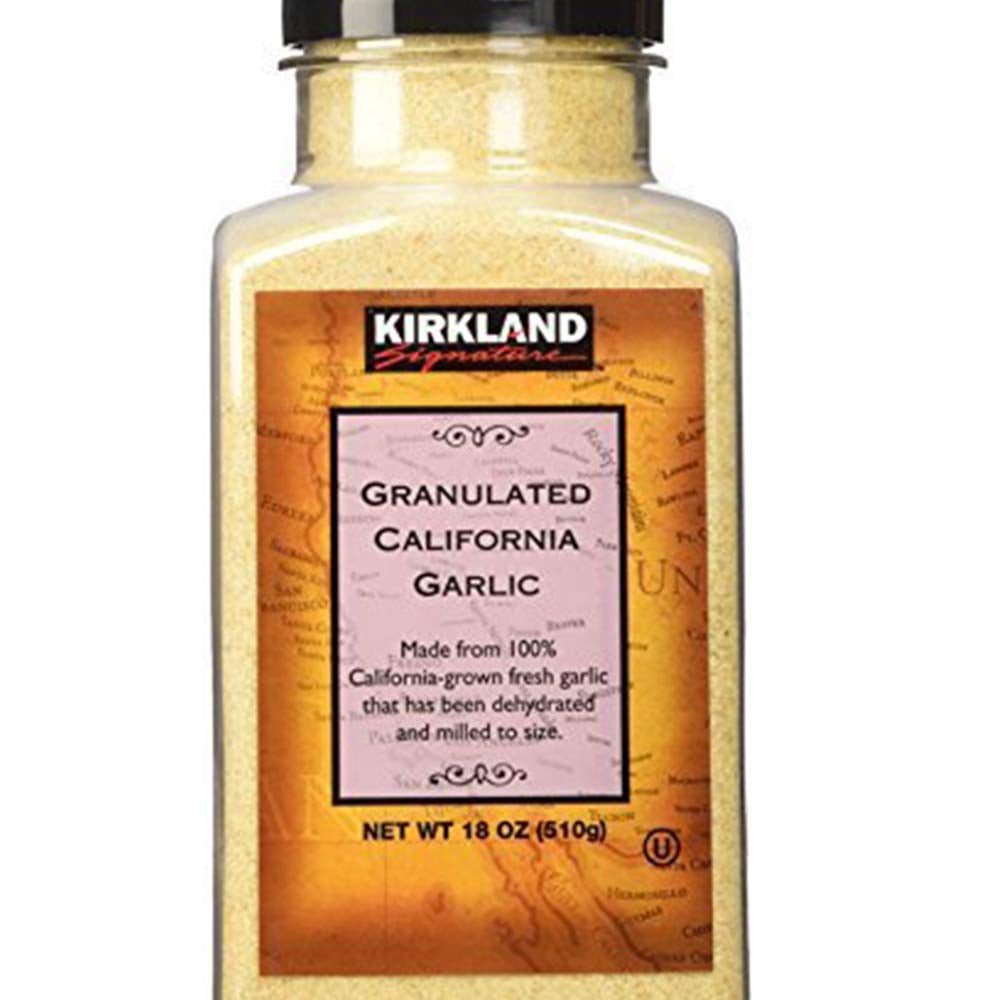 Kirkland Signature Granulated Garlic, 18 oz 3PK