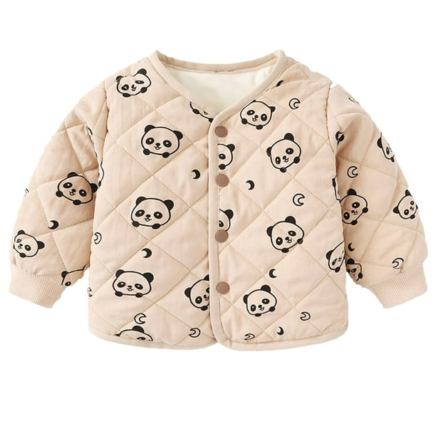 Gibobby Chaqueta de invierno para ninosAbrigo de bebe abrigo acolchado de otono e invierno abrigo acolchado para nino chaqueta acolchada de invierno Beige 3 6 Meses Walmart en linea