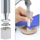 thumbnail image 3 of 100 Uds. Juegos de ojales Kit de ojales de 14mm herramientas para ojales Kit de ojales con ojales de metal con herramientas para ojales para reparación de tiendas de lona de lona plateadas, 3 of 5