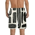 thumbnail image 3 of JRXY Urban Tribal Pattern Men Pajama Bottom Pants with Drawstring & Pockets Beach Board Shorts 2Xl, 3 of 7