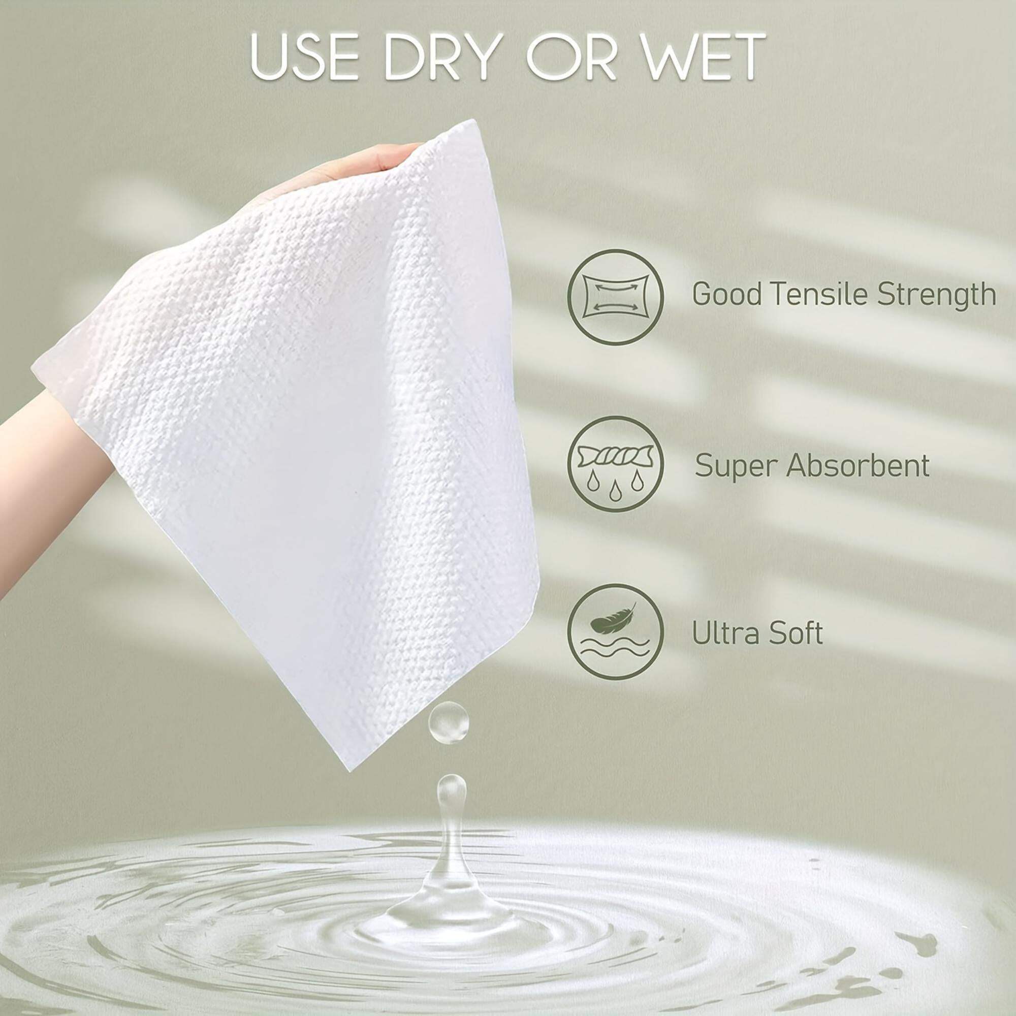 Modess Disposable Face Towels – 14CT