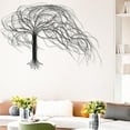 thumbnail image 5 of LuxenHome Black Metal Windy Tree Wall Decor, 5 of 9