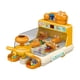 thumbnail image 4 of Máquina de pinball, juego de interacción entre padres e hijos, juego de pinball de mesa electrónico portátil, juguete educativo para niños de 3, 4, 5 naranja, 4 of 9