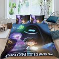thumbnail image 2 of Orion y la Oscuridad Conjunto de sábanas temático, trío de piezas, cómodo y amigable con la piel, diseño único, regalo de decoración para el hogar para familiares, amigos y fans,140cm *210cm, 2 of 6