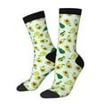 thumbnail image 1 of Balery Cartoon Fruit Calcetas Largas con Estampado para Hombre y Mujer – Suaves y Transpirables, Talla Única (US 5-11), 1 of 6