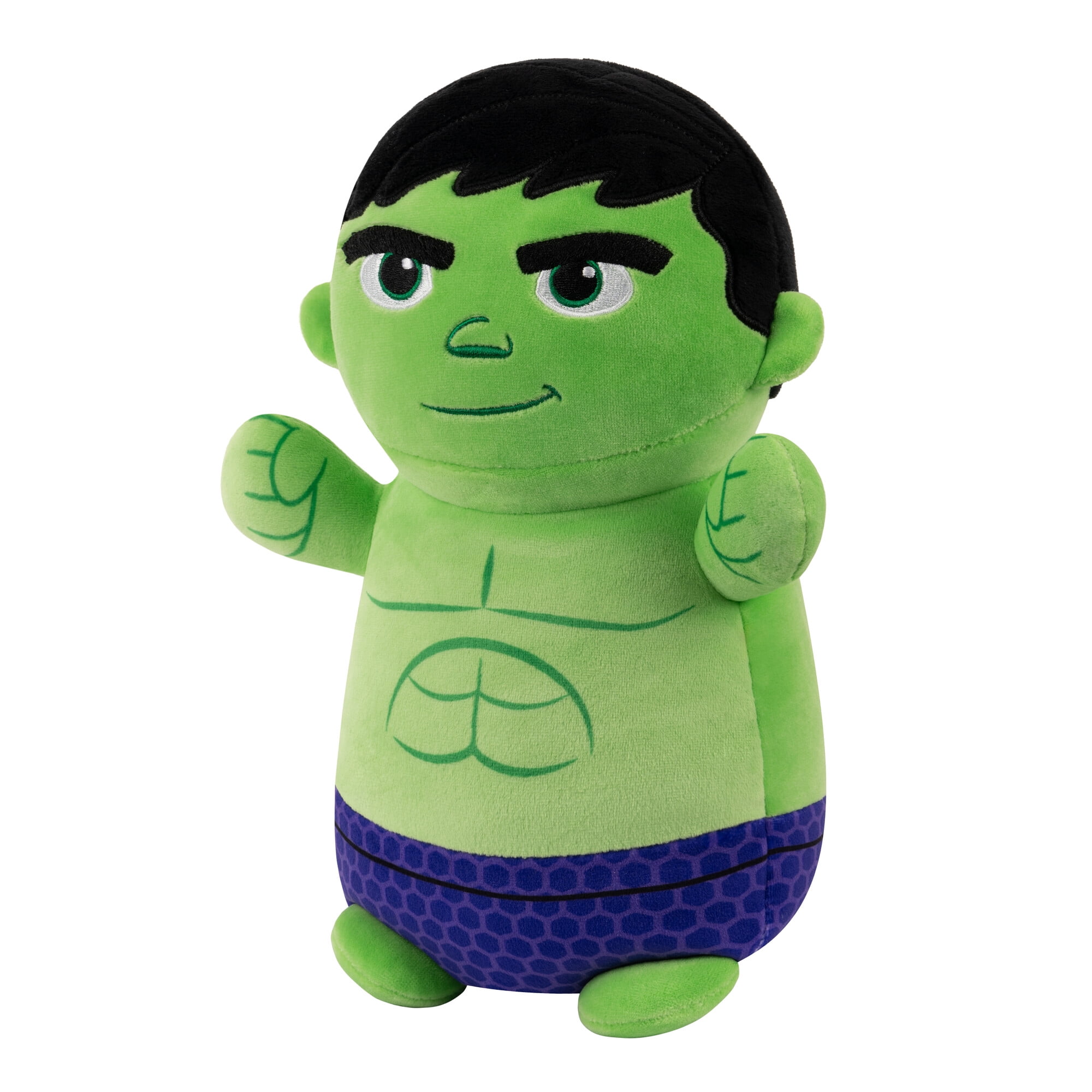 Squishmallows Original MARVEL Spidey and His Amazing Friends 10 inch Hulk HugMees - Child's Ultra Soft Plush Toy