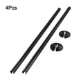 thumbnail image 2 of 2Pcs Radiator Pipe Covers + Pipe Collars 15 X500Mm/15Mm Pipe Collars White Black Black, 2 of 9