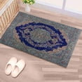 thumbnail image 5 of Turkish Rug, Corridor Rugs, Chenille Printed Stye Rug, Non-Slip Carpet Rugs, Moroccan Design Rugs, Medallion Rug, Front Door Rug, Gift For Him Rug, 2'x3' - 60x90 cm, 5 of 8