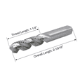 thumbnail image 2 of Accusize 3/8-16Nc, H.S.S. Spiral Flute Tap, Ansi, Ground, 2022-0017x10, 2 of 12