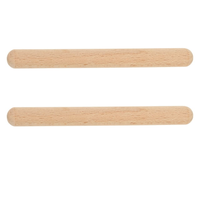 BRIGHTFUFU 2Pcs Bow String Silencers Beech for Musical Instrument Practice