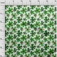 thumbnail image 3 of oneOone Velvet Green Fabric Florals Craft Projects Decor Fabric Printed By The Yard 58 Inch Wide, 3 of 4