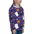 thumbnail image 5 of Kdxio Cute And Creepy Pattern Kids Boys Girls Zip Up Hoodie 3D Printed Hooded Sweatshirt Hoody Coat with Pocket 7-12 Y-Small, 5 of 6
