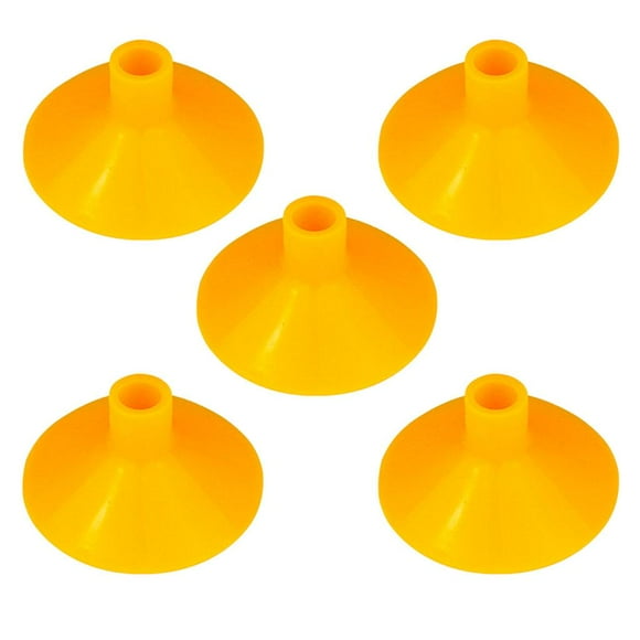 Almencla 5Pcs Sucker Cup for Children Compound Bows s - Yellow