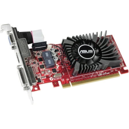 - Asus R7240-2GD3-L Radeon R7 240 Graphic Card - 730 MHz Core - 2 GB DDR3 SDRAM - PCI Express 3.0 - Low-profile - 1800 MHz Memory Clock - 128 bit Bus Width - 1920 x 1200 - CrossFire - Fan Cooler - Direc