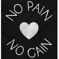 thumbnail image 2 of Pain No Gain Motivational Workout Girls Kids T Shirt Tees Teen Brisco Brands L, 2 of 6