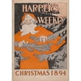 thumbnail image 2 of Harper''s Weekly 18x24 White Modern Wood Framed Museum Art Print Titled - Christmas 1894, 2 of 4