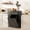 Charcoal Gray, variant on HOMCOM Kitchen Tilt Out Trash Bin Cabinet, Free Standing Recycling Cabinet