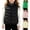 Black, variant on Fancifize Quilted Puffer Vest for Girls, Girl's Full Zip Sleeveless Down Jacket, Solid Color Warm Lightweight Coat 0-8 Years