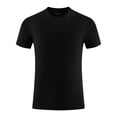 thumbnail image 5 of Yaoyar Men's Short Sleeve Workout Shirts Dry Fit Lightweight Athletic T-Shirts Running Gym Summer Sun Shirt, 5 of 8