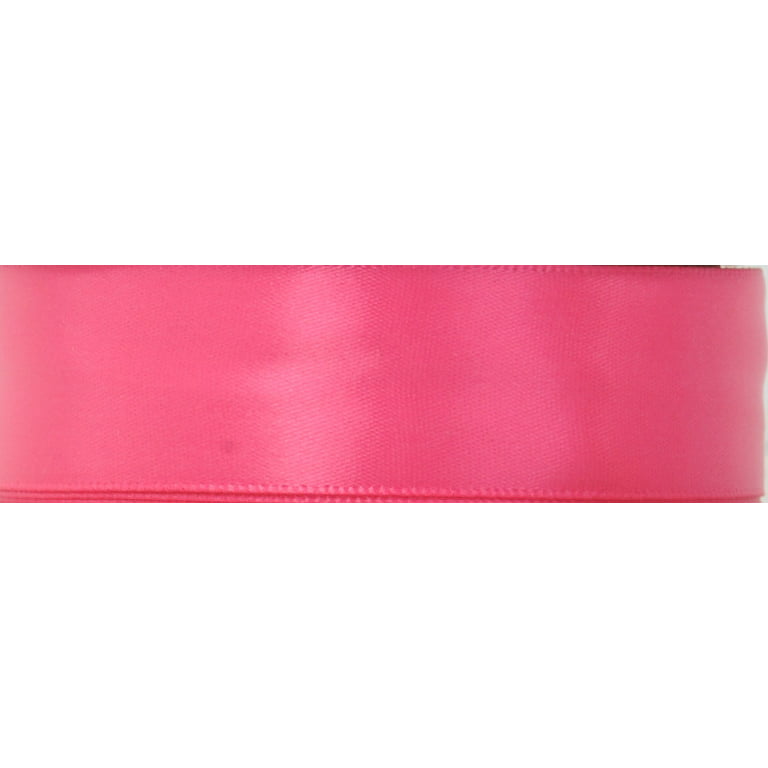 Bright Pink Ribbon Shocking Pink Satin Ribbon 1/8 Inch Width Double Faced  100 Yard Spool gi18satribbonshockingpink 