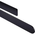 thumbnail image 4 of Barra para toallas de baño, barra para toallas de acero inoxidable negra, soporte adhesivo para toallas, 37cm, 4 of 5