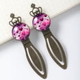 thumbnail image 3 of Love Vintage Copper Crown-Shaped Bookmarks Set of 2 - Stainless Steel Reading Accessories for Book Lovers, 3 of 5