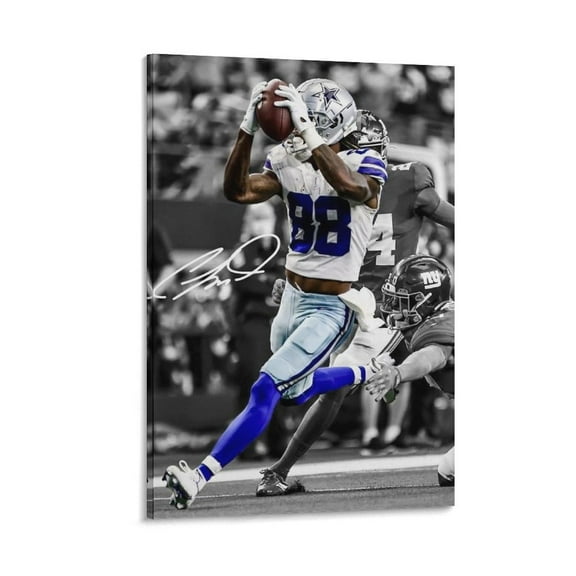 CeeDee Lamb Canvas Poster Art Poster Canvas Painting Decor Wall Print Photo Gifts Home Modern Decorative Posters 12x18inch(30x45cm)