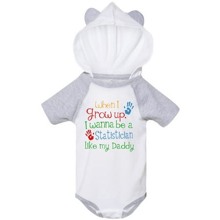 

Inktastic Statistician Like my Daddy Gift Baby Boy or Baby Girl Bodysuit