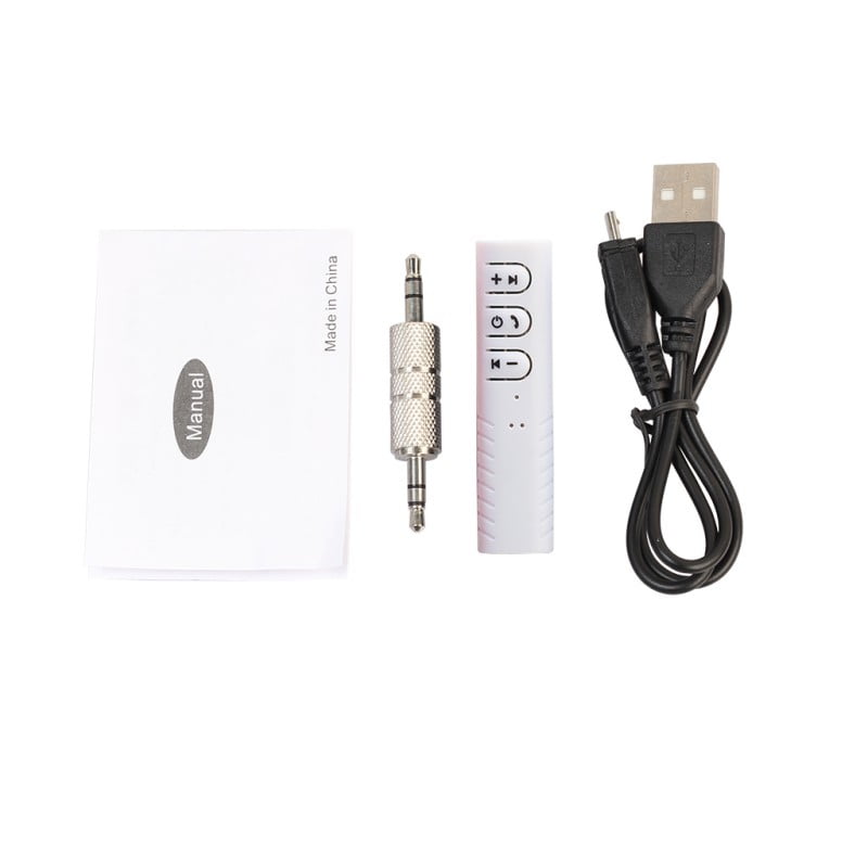 Audio Receiver Bluetooth Receiver 3.5mm Jack Music Adapter For Wired earphone 