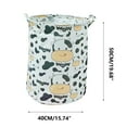 thumbnail image 2 of CheAAlet Foldable Laundry Hamper - Space-Saving Bathroom Storage, Dirty Clothes Basket - Multifunctional Home Organization, Collapsible Storage Bucket - Stylish and Reliable, 2 of 2