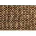 thumbnail image 1 of Ahgly Company Indoor Rectangle Abstract Brown Modern Area Rugs, 8' x 10', 1 of 4