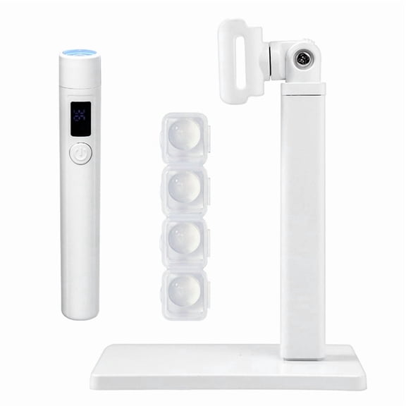 Mini Professional Nail Art UV LED Light with Display Rechargeable Portable Nail Dryer Upright UV Lamp for Nail Art