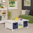 thumbnail image 3 of RiverRidge® Home 6-Cubby Storage Activity Table in White for Kids with 2-Piece Bins, 3 of 4