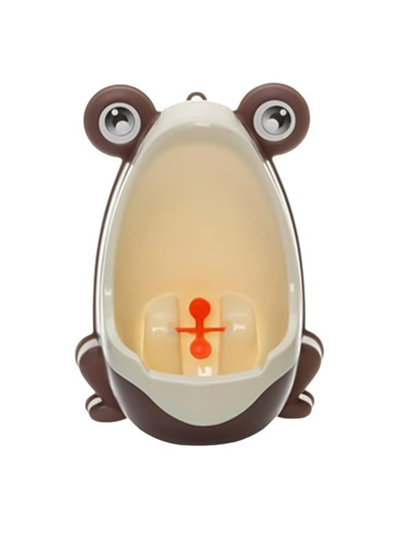 Hesroicy Children Frog Potty Toilet Training Bathroom Urinal For Kids Boys Pee Trainer with Aiming Target