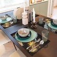 thumbnail image 6 of Placemats Set of 4 / 6, Golden White Fire Dragon Placemats for Dining Table Indoor/Outdoors Heat Resistant Washable Placemats 18" x 12", 6 of 8
